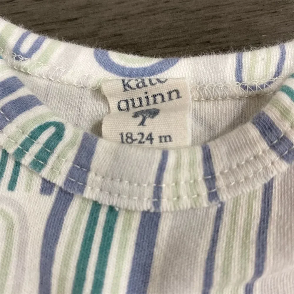 Kate Quinn Baby Bodysuit 18-24M Multicolor Arch Print Unisex